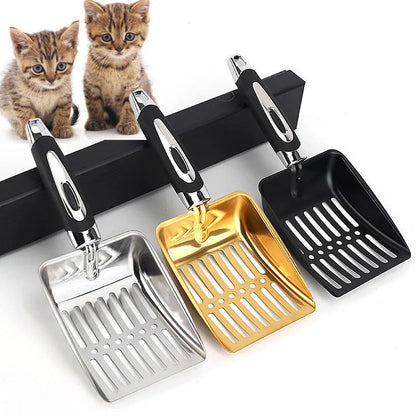 Durable Metal Litter Scoop for Easy Cleaning