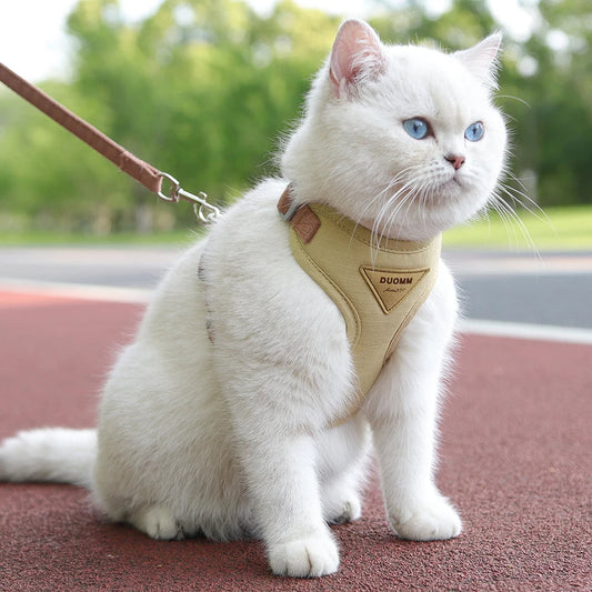 Soft Purrfect Cat Harness Leash Set - LifyPet