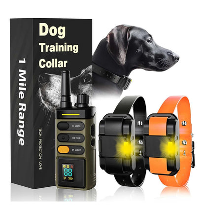 Long Range Remote Trainer Collar for Large Dogs