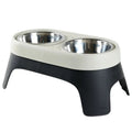 Elevated Pet Feeder with Durable Stainless Steel Bowls