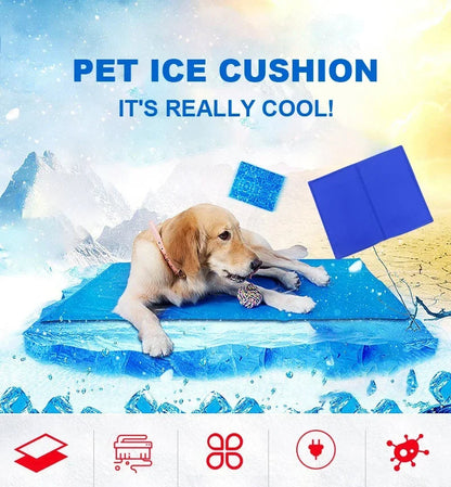 Portable Pet Cooling Pad | Waterproof & Compact Foldable Design