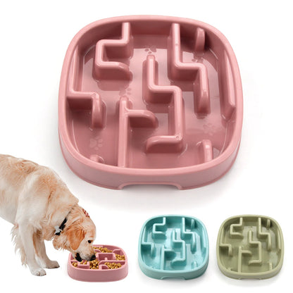 Interactive Fun Feeder Dog Bowl for Slow Eating