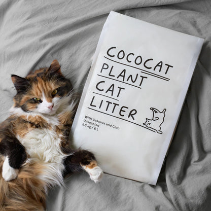 Eco-Friendly Natural Odor Control Cat Litter
