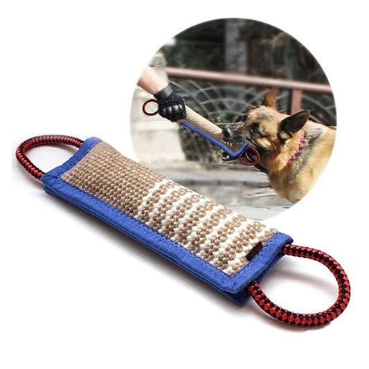Durable Jute Bite Pillow for Dog Training - LifyPet
