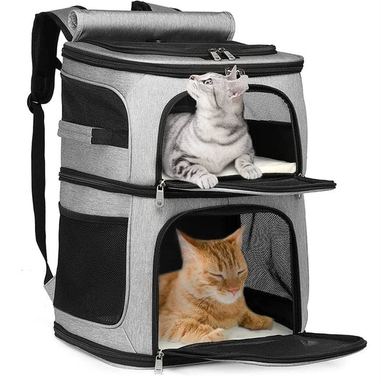 Breathable Pet Backpack for Cats and Small Dogs - LifyPet