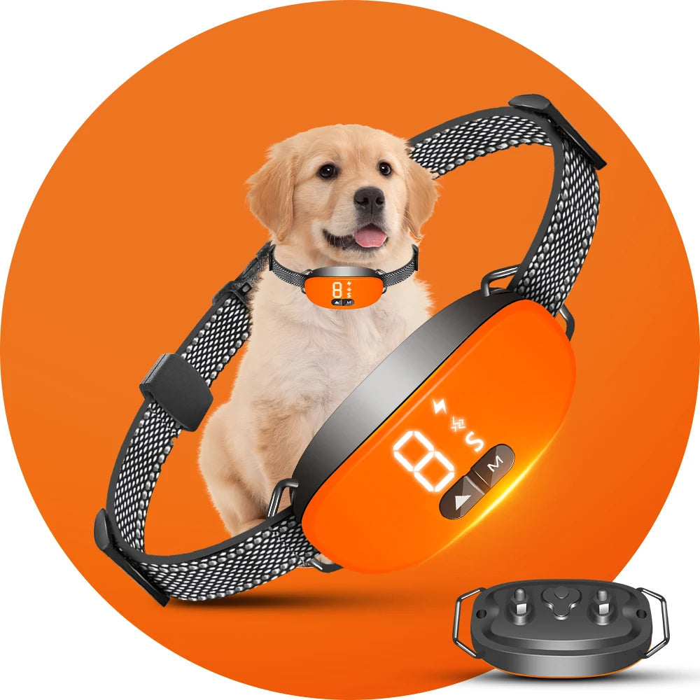 Effective No Bark Dog Collar with Auto Correction Control