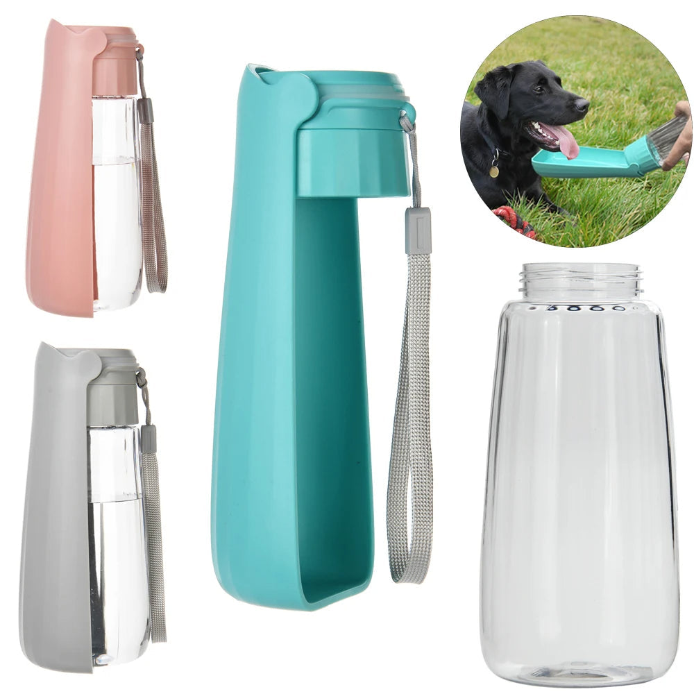 Big Collapsible Pet Water Bottle 550ml