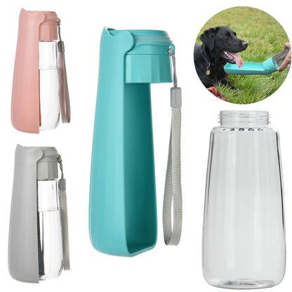 Big Collapsible Pet Water Bottle 550ml