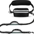 Easy Walk Dog Leash with Adjustable Bungee and Pocket