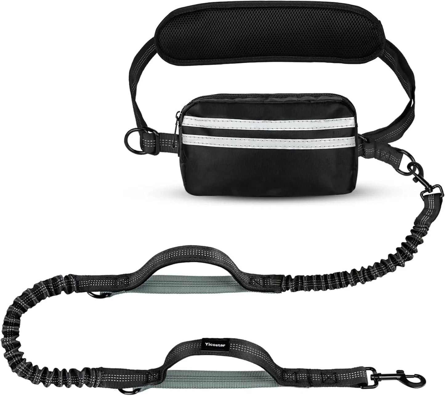 Easy Walk Dog Leash with Adjustable Bungee and Pocket - LifyPet