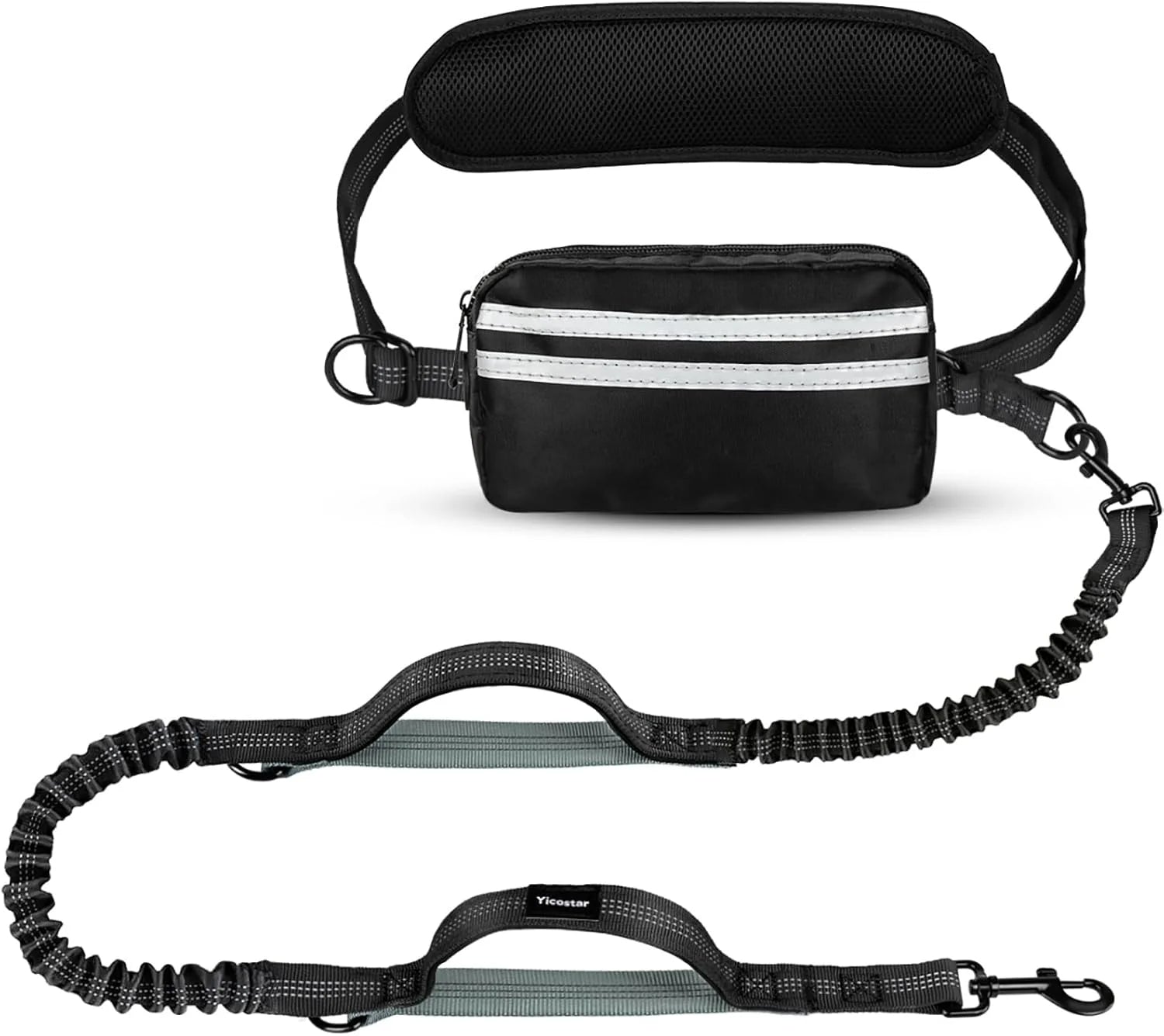 Easy Walk Dog Leash with Adjustable Bungee and Pocket - LifyPet