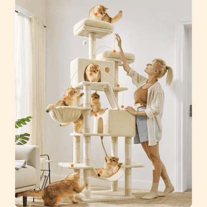 Large Cat Tower Playground For Cats To Climb