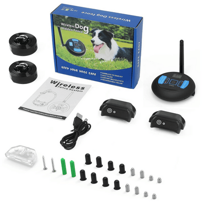 Long Range Wireless Pet Containment Training Collar