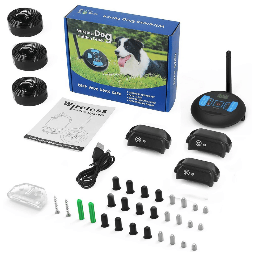 Long Range Wireless Pet Containment Training Collar