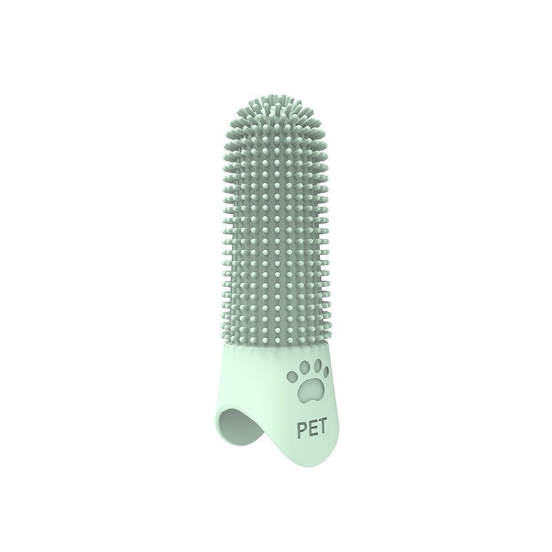 Soft Silicone 360° Finger Toothbrush for Dogs