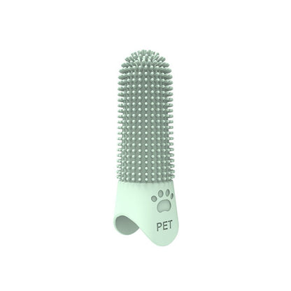 Soft Silicone 360° Finger Toothbrush for Dogs