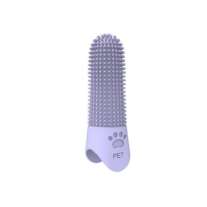 Soft Silicone 360° Finger Toothbrush for Dogs