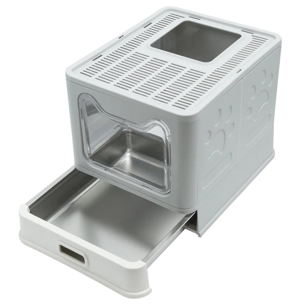 Odor Control Cat Litter Box with Removable Tray & Dual Exit - LifyPet