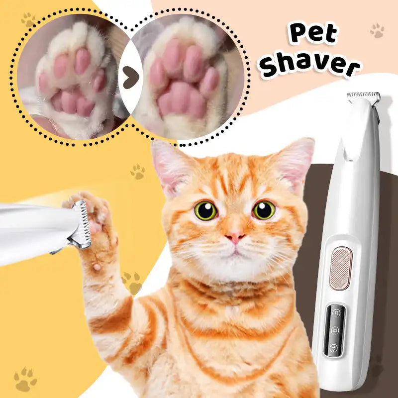 Wireless Pet Nail Clipper with Built-in Safety Light