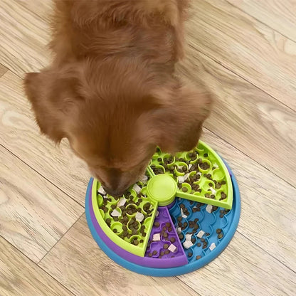 Interactive Slow Feed Dog Bowl for Fun Healthy Meals
