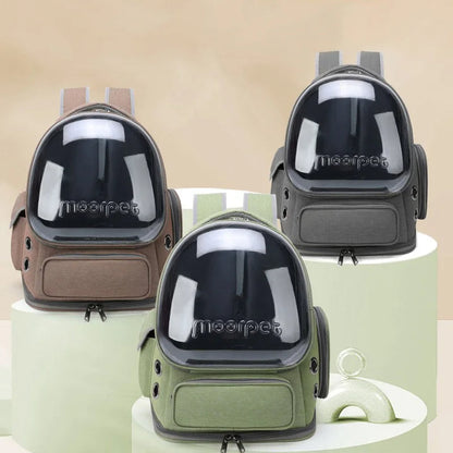Clear Pet Backpack Carrier for Cats