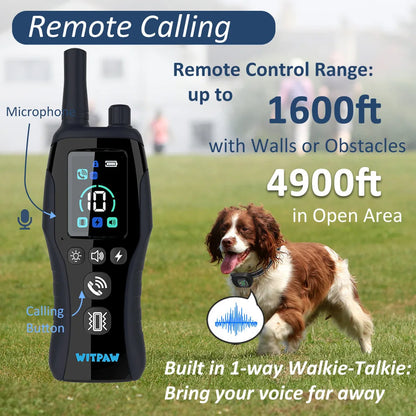 Effective Remote Dog Training Collar with Voice Commands