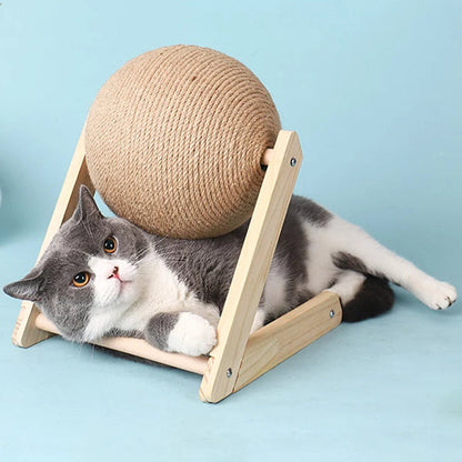 Portable Cat Scratcher Tower Ball