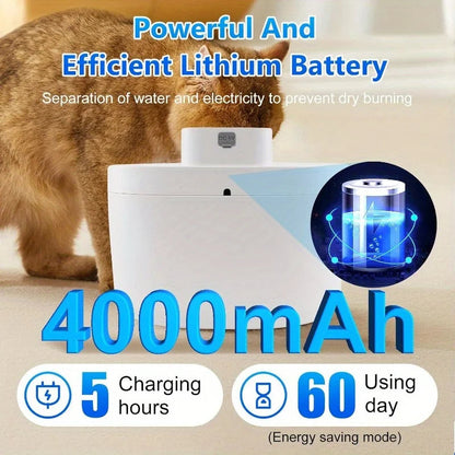 Automatic Refill Pet Water Dispenser for Cats and Dogs