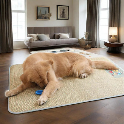 Comfortable Pet Bed with Breathable Design and Grip Bottom