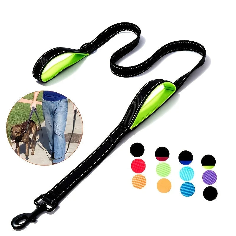 Durable Pet Leash with Soft Grip Handle