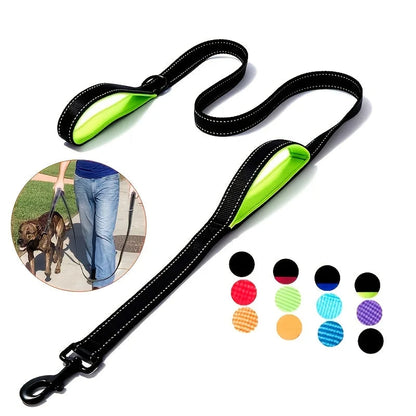 Durable Pet Leash with Soft Grip Handle