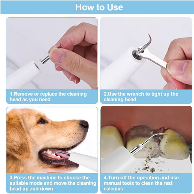 Pet Dental Care Kit for Dogs Teeth Cleaning