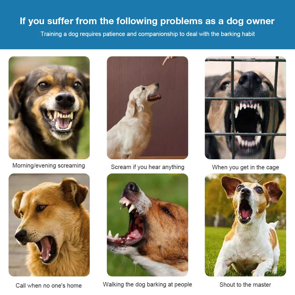Humane No Bark Dog Collar with Vibration Mode