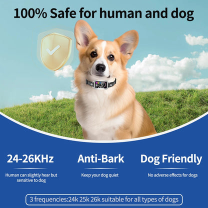 Effective No Bark Dog Collar with Auto Sensor