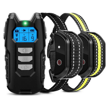 Long Range Waterproof Dog Training Collar with LCD Remote