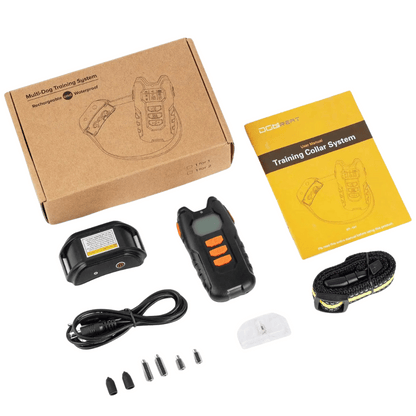 Long Range Waterproof Dog Training Collar with LCD Remote