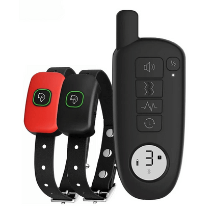 Rechargeable Dog Training Collar & Small LCD Remote