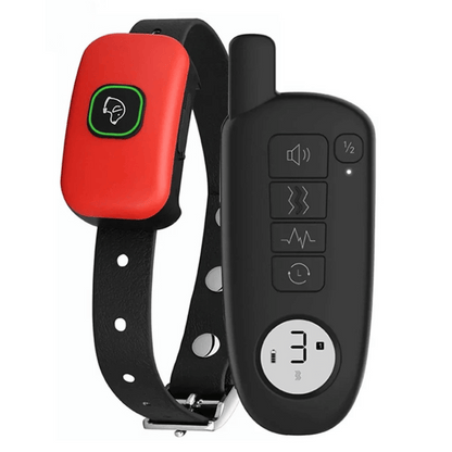 Rechargeable Dog Training Collar & Small LCD Remote