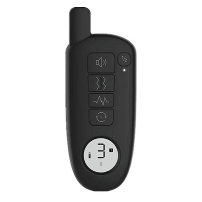 Rechargeable Dog Training Collar & Small LCD Remote