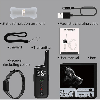 Long Range Dog Training Collar & LCD Remote