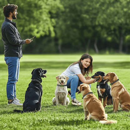 Rechargeable Dog Training Collar with LCD Remote Control