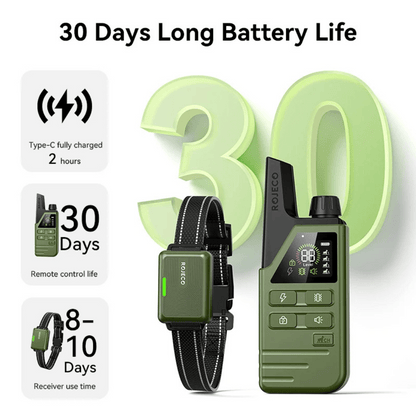 Rechargeable Dog Training Collar with LCD Remote Control