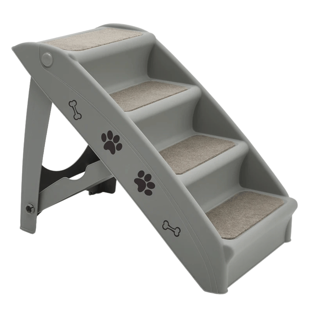 Compact Collapsible Pet Stairs for Small Dogs & Cats - LifyPet