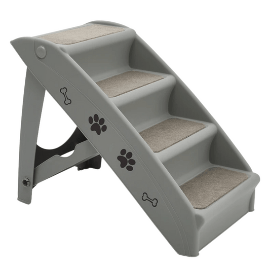 Compact Collapsible Pet Stairs for Small Dogs & Cats - LifyPet