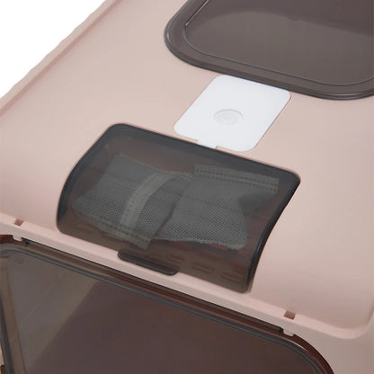 Odor Control Cat Litter Box with Easy Clean Tray