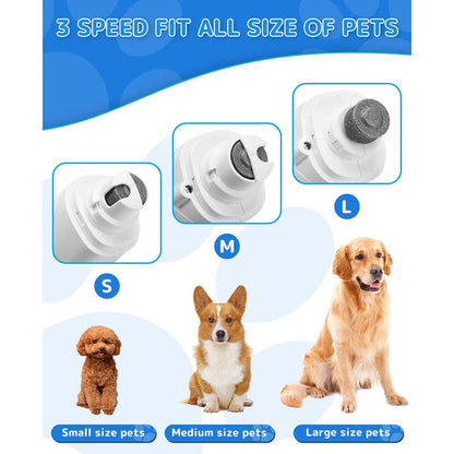 Portable Pet Nail Trimmer & Clipper with LED Guide