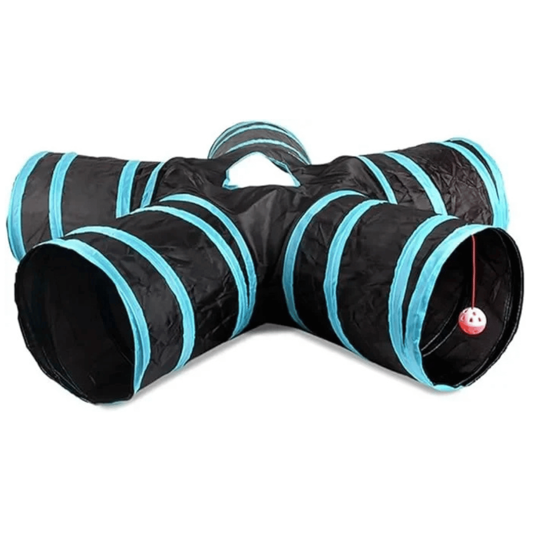 Fun Foldable Cat Tunnel Toy