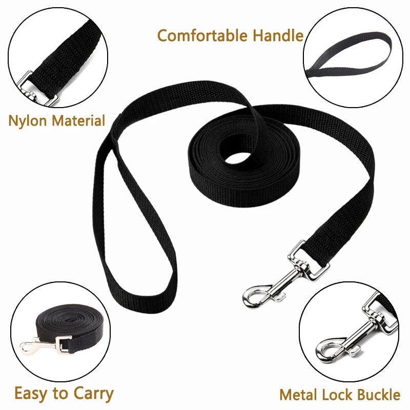 Durable Long-Lasting Nylon Pet Leash