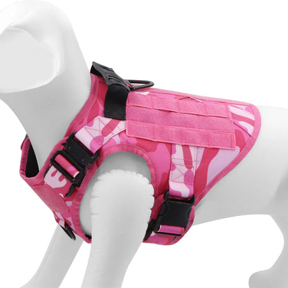 Durable Camo Dog Vest | Outdoor Pet Harness
