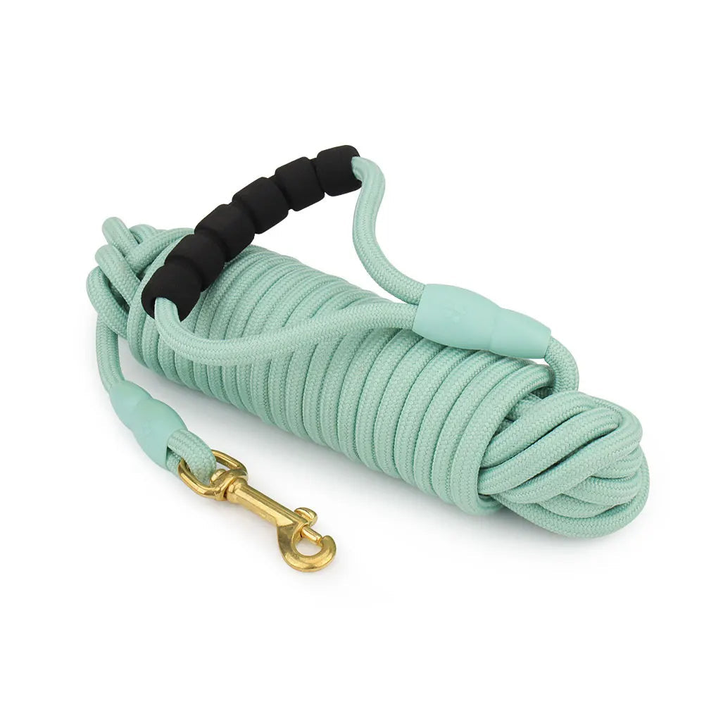 Comfortable Long Dog Leash with Soft Grip Handle
